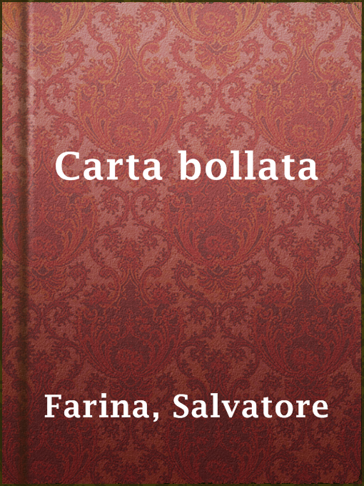 Cover image for Carta bollata